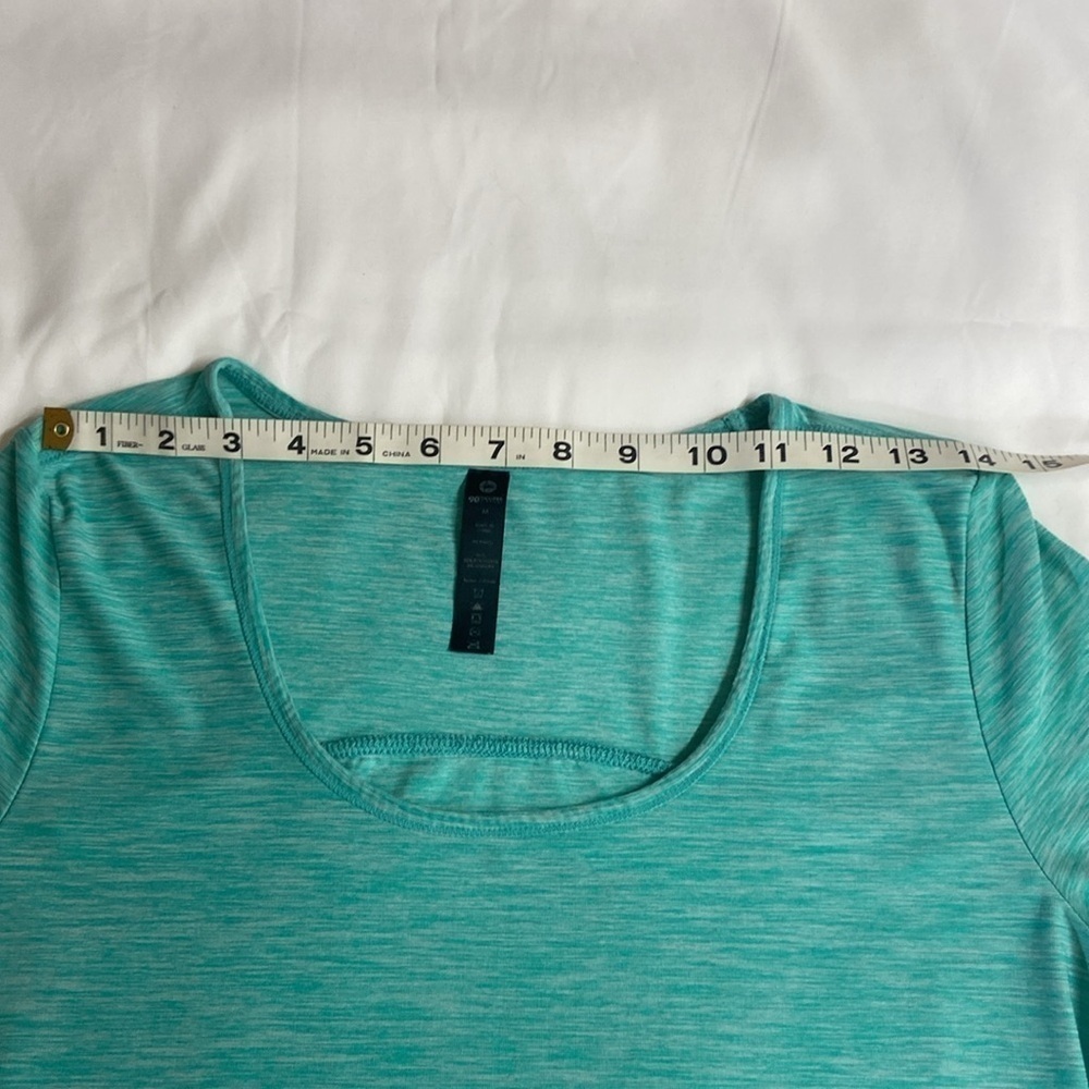 90 Degree,Women,Light Green,Long Sleeve T-Shirt .Size-Medium . - Picture 3 of 10
